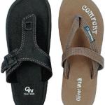 Men Comfortable  Sandal Set of 2