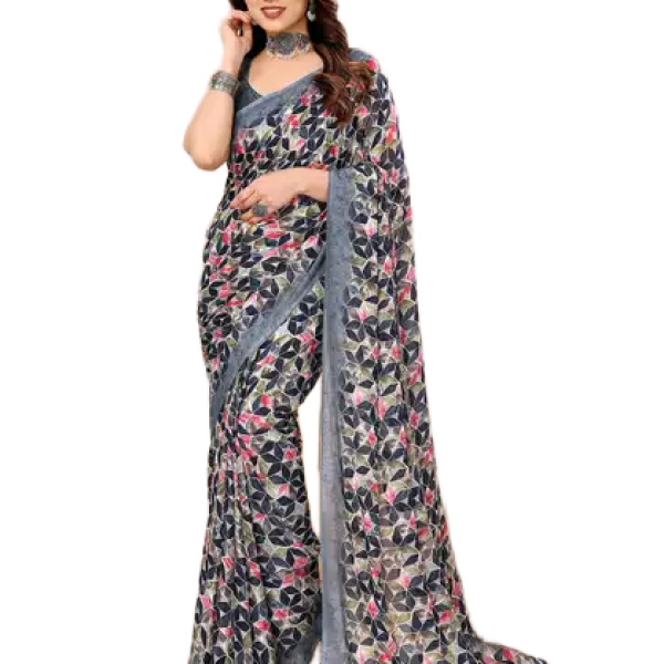 Saree and Bag (combo)