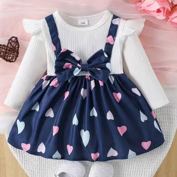  Party Wear long sleeves frock
