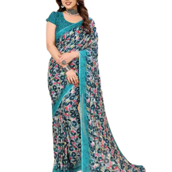 Saree and Bag (combo)