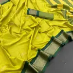 Paithani Pure Silk Saree (Green)