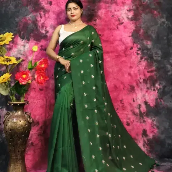 women khadi saree