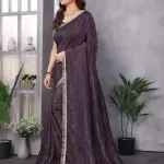 Satin Saree