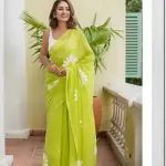 Cotton Linen Saree