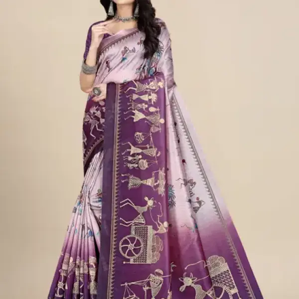 Tussar Silk Saree