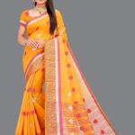 women cotton saree