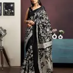 women khadi saree
