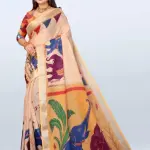 Cotton Linen Saree