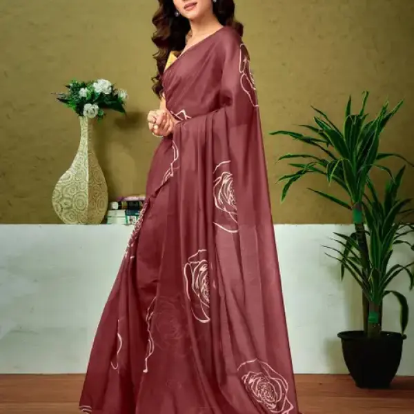 Mulmul Saree