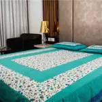 Cotton Double Jaipuri Prints Bedsheet (Pack of 1, Multicolor)