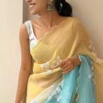women silk saree