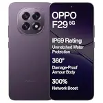 OPPO F29 5G (Solid Purple, 8GB RAM, 256GB Storage) with No Cost EMI/Additional Exchange Offers