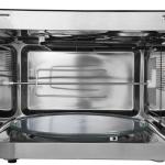 Haier 30L Convection Microwave Oven (HIL3001ARSB, Black) with In-Built Air Fryer | Motorized Rotisserie | Stainless-steel Cavity | 5 In 1 Microwave oven