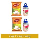 GROCERY Kaunam Assams Premium Tea Combo with Free Sugar Offer (Orange CTC Leaf Tea)