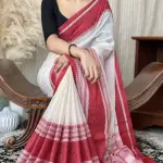 Cotton jute saree