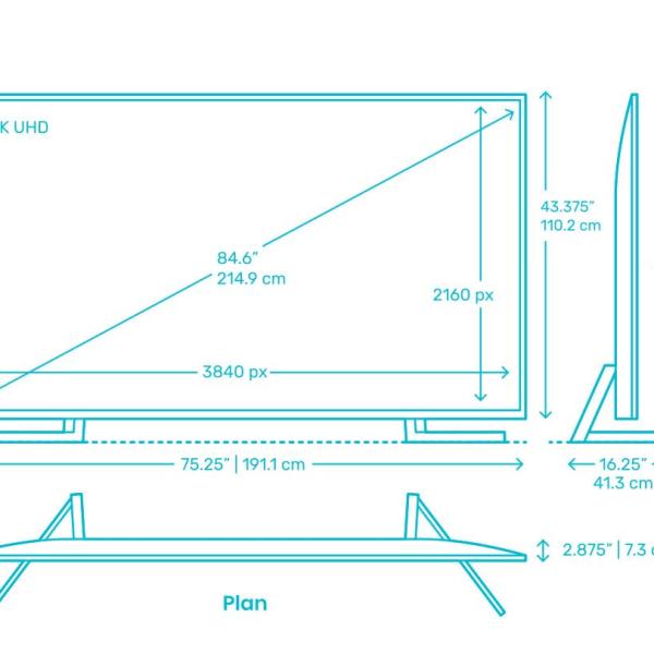 215 cm (85 inches) HD Smart LED TV | Android TV | HDR Ready | Built-in Apps (YouTube, Netflix, Prime Video) | Voice Remote | Wi-Fi & Bluetooth Connectivity