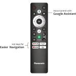 Panasonic 108 cm (43 inches) 4K Ultra HD Smart LED Google TV TH-43MX740DX (Black, 4K Color Engine, HDR 10, Dolby Digital, Chromecast Built-in)