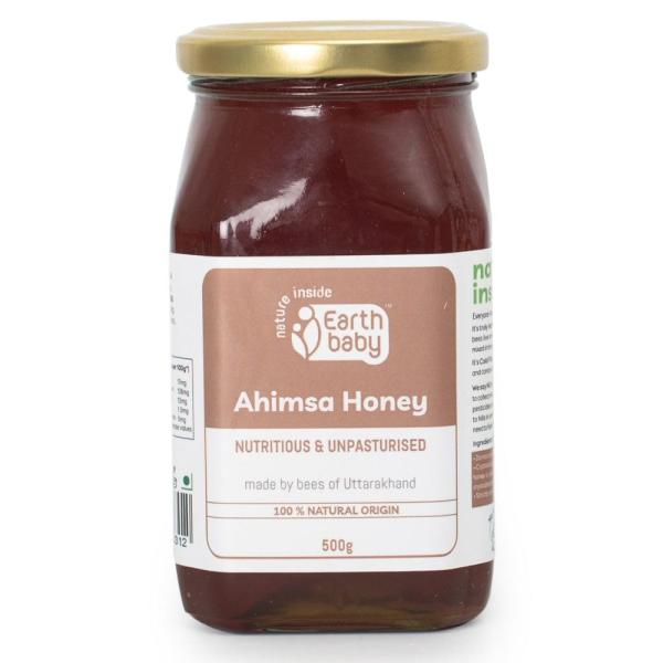 Ahimsa Honey, 100% Natural Origin, 500g, Pure, Raw and Untamed