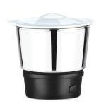 Bajaj Twister Mixer Grinder | 750 Watts | 3 Jars | Multitasker Blade | 2 Yr Warranty 【White】