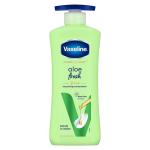Vaseline Aloe Fresh Body Lotion,24 HR Long Lasting Moisturisation with Aloe Vera extract and Menthol 400ml