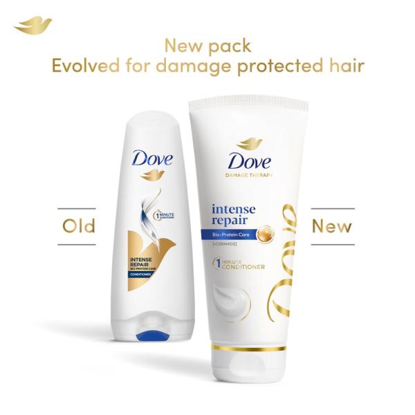 Dove Intense Repair Conditioner 335 ml|| With Keratin Actives to Smoothen Dry and Frizzy Hair - Deep Conditions Damaged Hair for Men & Women