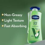 Vaseline Aloe Fresh Body Lotion,24 HR Long Lasting Moisturisation with Aloe Vera extract and Menthol 400ml