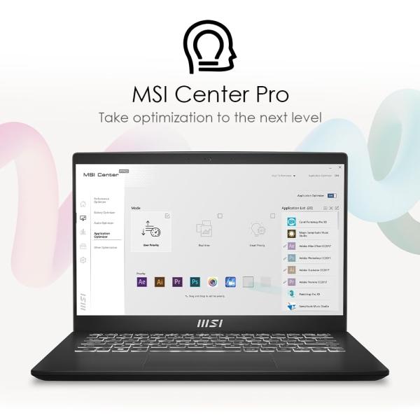 MSI Modern 14, Intel 12th Gen. i3 1215U,36CM Laptop