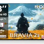 Sony 108 cm (43 inches) BRAVIA 2M2 Series 4K Ultra HD Smart LED Google TV K-43S22BM2