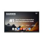 DARWIN 85 Inches 4K UHD Touch Screen LED TV UltraTouch Display Interactive Flat Panel Latest Android Version Ideal for Office|8GB 128GB (85, Inches)
