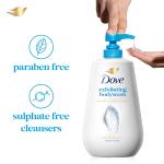 Dove Exfoliating Bodywash with Triple Hydration Serum, 825ml