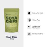 HealthifyMe Soya Chips 100gms - Lip smacking, crispy and nutritious baked chips Pack of 3