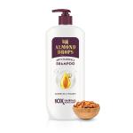 Bajaj Almond Drops Anti Hairfall Shampoo with Almond Oil & Vitamin E | For 10X Hairfall Reduction* & Soft, Shiny Hair*