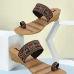 Kurti & ledies Heel Sandal ( combo )