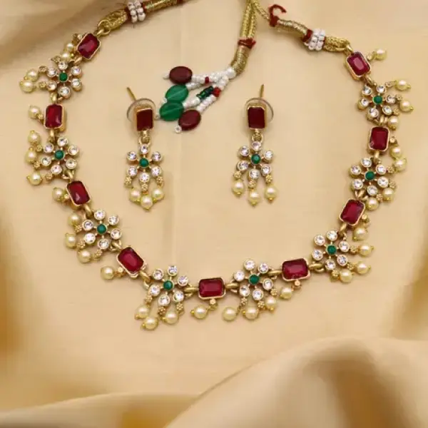 Elegant With Traditional Work jewellery