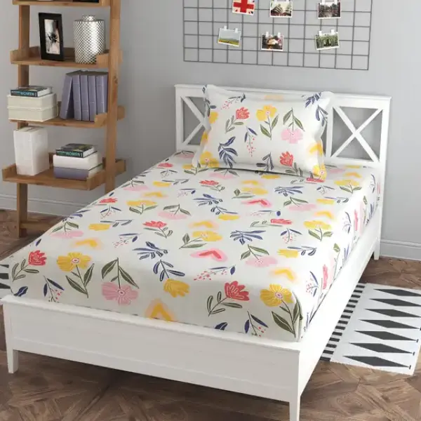 Single Printed Bedsheet