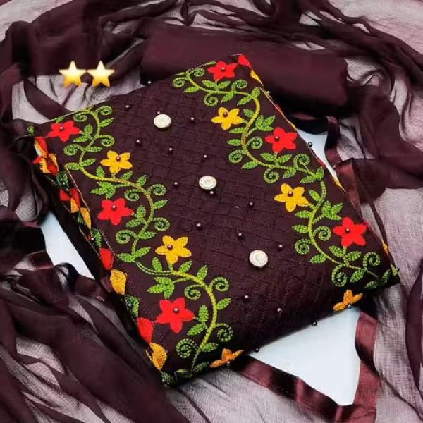 women cotton dress material