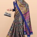 women crepe saree