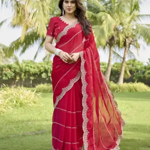 women jimmy choo saree