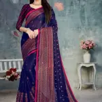 Cotton jute saree