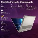 Lenovo Yoga 7 2-in-1 Intel Core Ultra 5 226V,Copilot+ AI PC(16GB RAM/1TB SSD/14(35.5cm)/WUXGA OLED/40 Tops/Win 11/Office Home 2024/Yoga Pen/1Yr ADP/Seashell/1.38Kg)