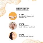 Colorbar Co-earth Vitamin C Face milk 200ml I Promote even-toned skin I Effectively removes dirt