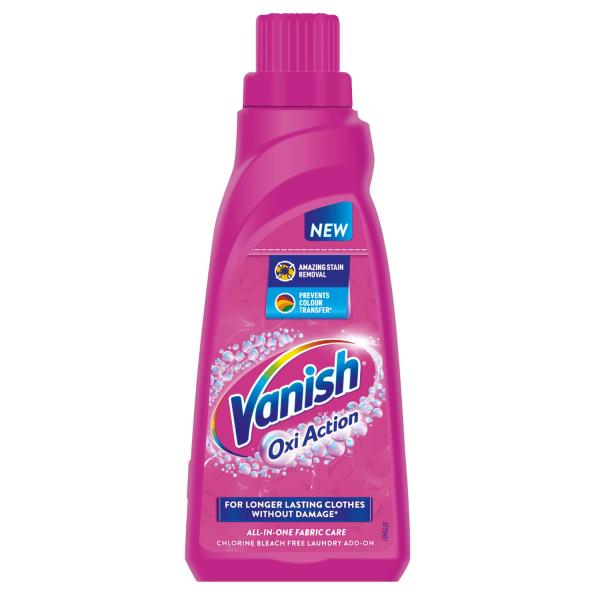 Vanish All in One Liquid Detergent Booster - 800 ml | Removes Stains, Whitens Whites and Brightens Colors
