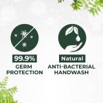 Margo Natural Anti-Bacterial Handwash for Soft, Hydrated hands - 1500ml Refill Pack [ Pack of 1 ]