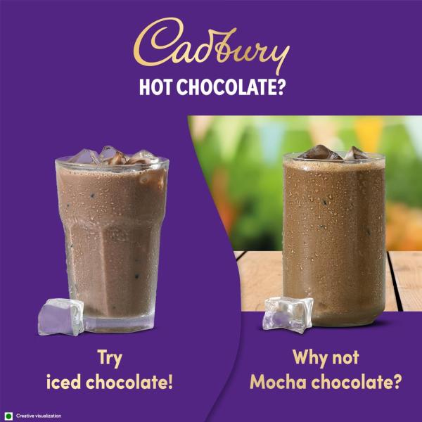 Cadbury Hot Chocolate Drink Powder Mix, 200 gm