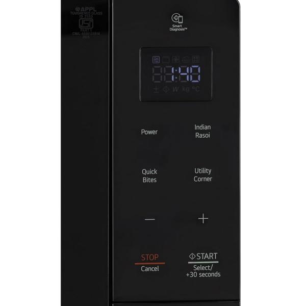 LG 30 L Solo Microwave Oven (MS3032BK, Black, 44 Auto Cook Menu, Steam Clean, Anti-bacterial cavity)