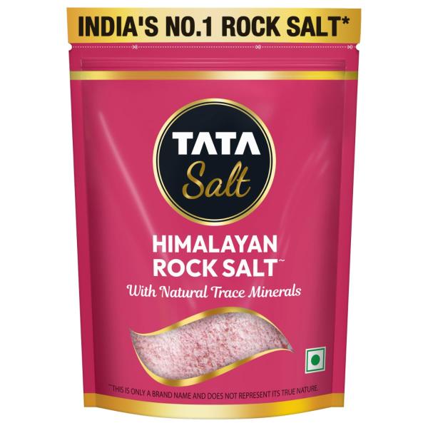 Tata Himalayan Rock Pink Salt, Premium Sendha Namak, With Natural Trace Minerals,