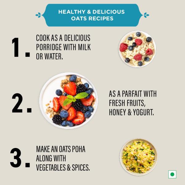 Bagrry’s 100% Jumbo Rolled Oats 1kg Jar