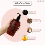 The Love Co. Black Rose & Oud Hand Wash - Infused, Moisturizing & Soothing - Gentle Cleanser for Soft, Hydrated Hands - Ideal for Sensitive Skin - 250ml