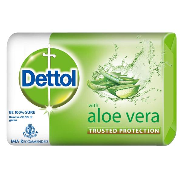 Dettol Aloe Vera Germ Protection Bathing Soap bar, 100gm