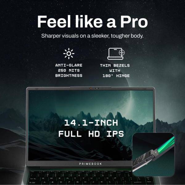 Primebook 2 Pro 2025 (New Launch) | 8GB RAM, 128GB UFS Storage